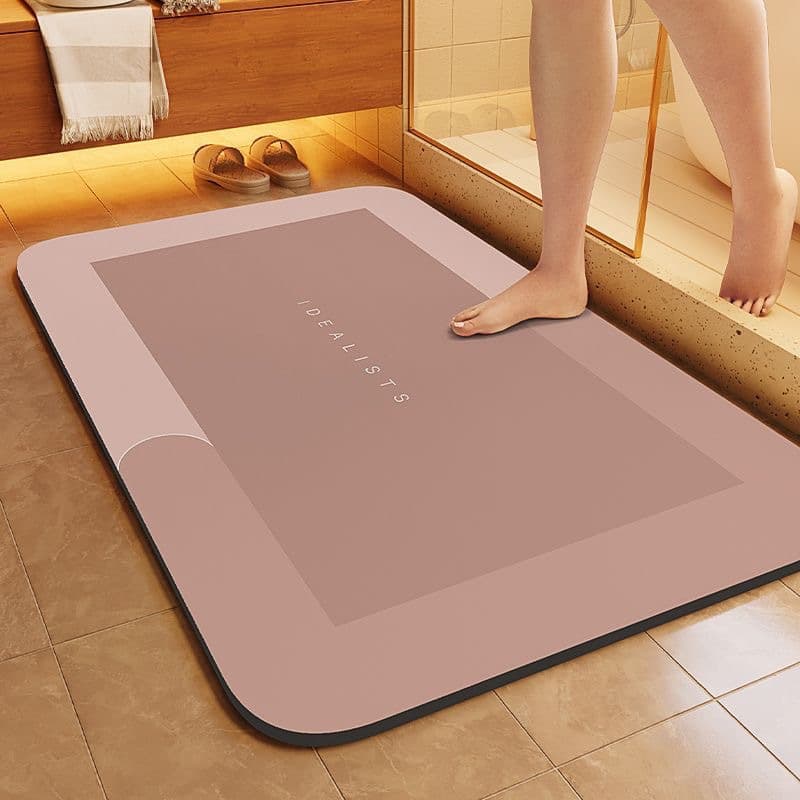 Cross-Border Hot-Selling Multi-Functional Tool Anti-Slip Mat Bathroom Diatomaceous Earth Floor Mat Bathroom Absorbent Quick-Drying Household Use