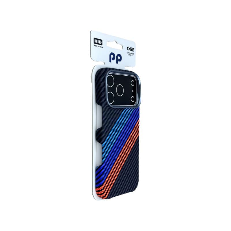 iPhone 18 Pro Max Kevlar Carbon Fiber Texture Skin-Feel Magnetic Phone Case Compatible with Apple 17 Semi-Wrapped Ultra-Thin
