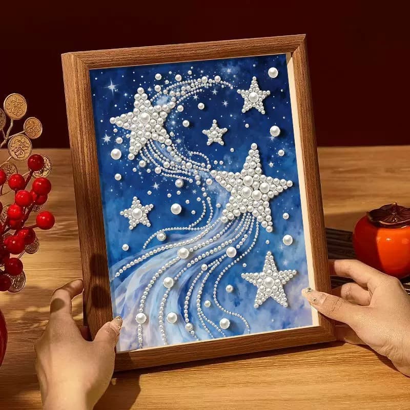 Landscape Handmade DIY Pearl Painting Diamond Painting Wholesale High-Value Pearl Painting Stickers DIY Material Painting Decorative Painting