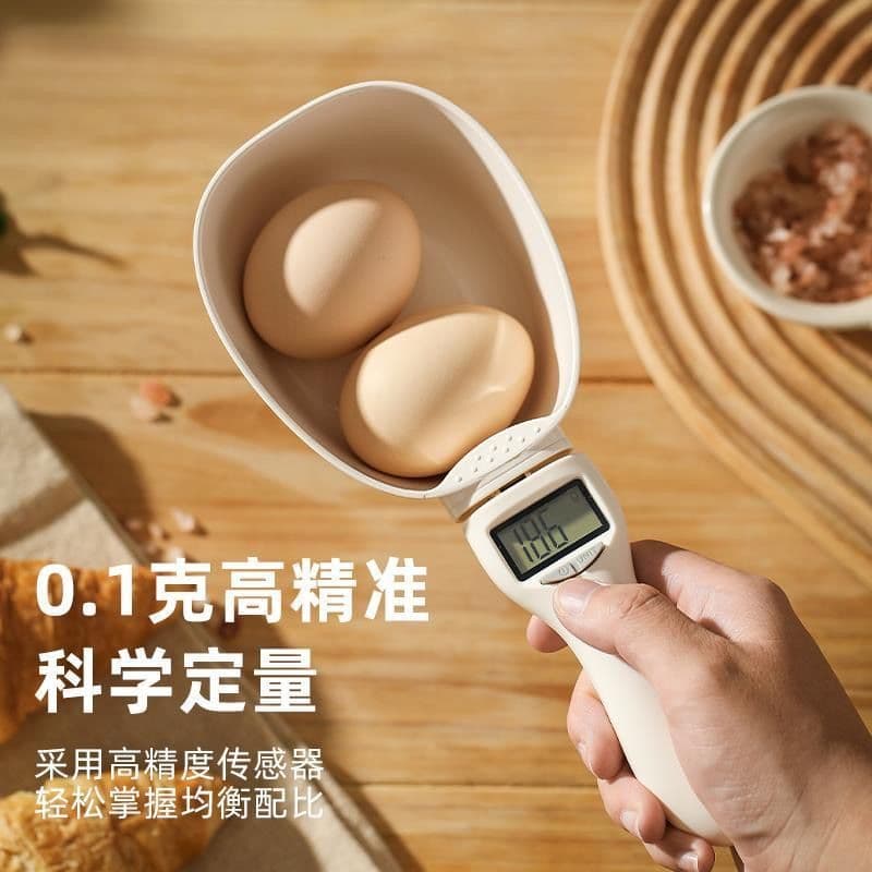 Pet Food Scale, Kitchen Scale, Baking Spoon Scale, Measuring Spoon Gram Scale, Milk Powder Flour Spoon