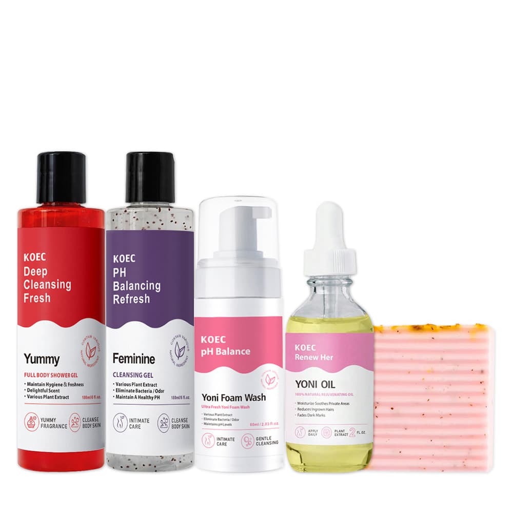 KOEC Feminine Care Body Wash PH Balancing Body Cleanser Cross-Border Hot Seller FDA