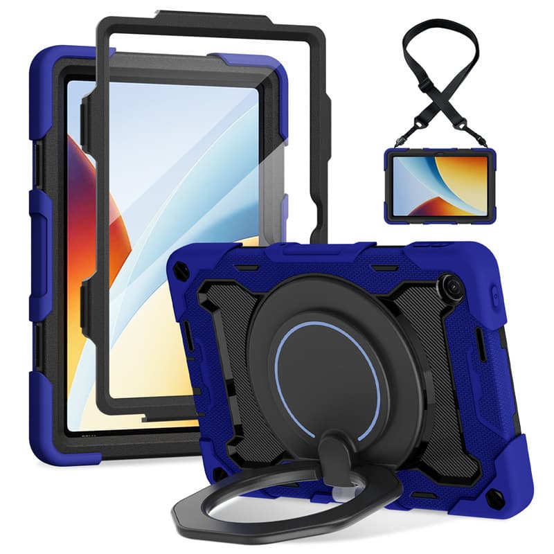 Suitable for Redmi Pad2 SE 9.7 strap silicone tablet case Xiaomi Pad 7/7 Pro anti-fall protective case