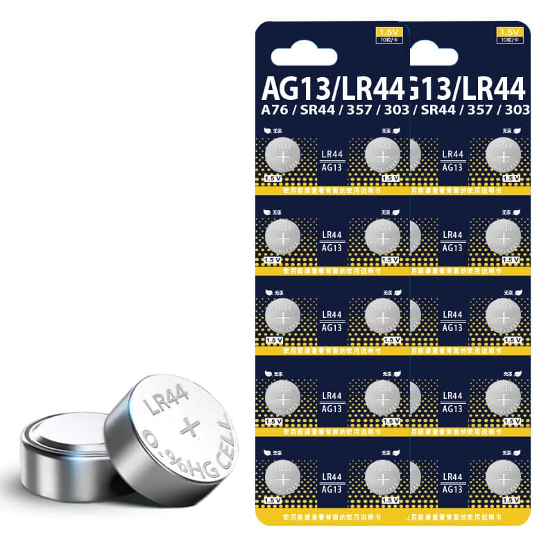 AG13 environmentally friendly button battery, LR44 toy battery, L1154 battery for electronic light-up toys, A76.
