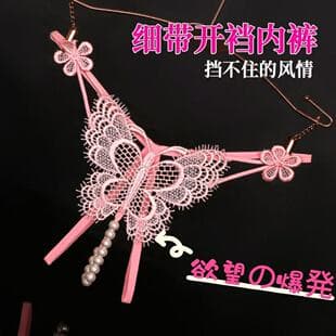 Women's Low Waist Lace Sexy Panties 2023 New Women's Shorts Factory Source Butterfly Lace Hollow Out Factory Drop Shipping