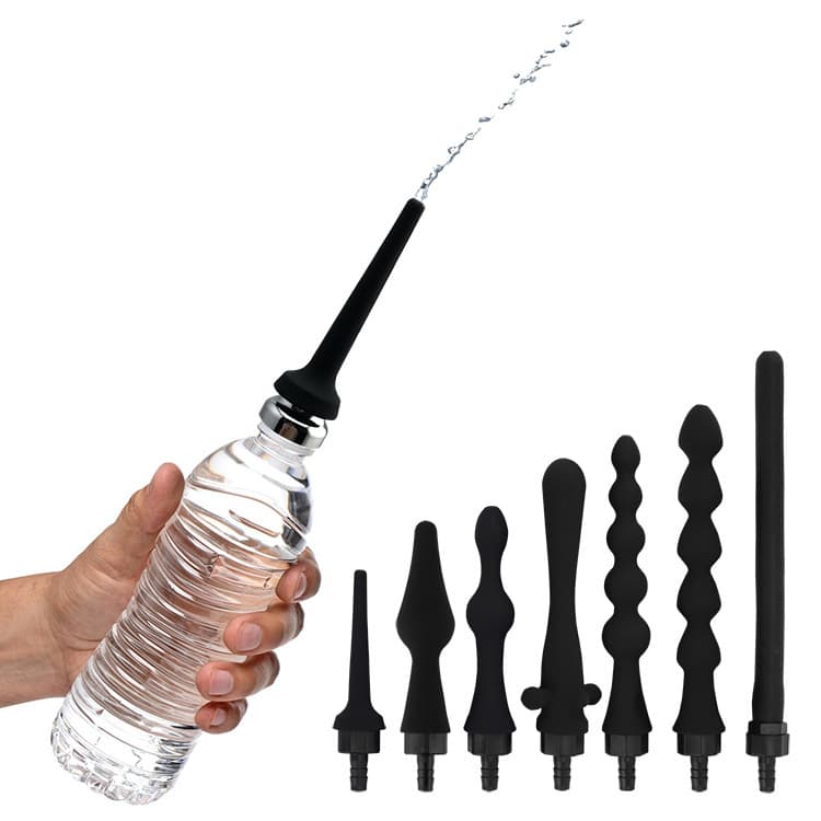 Adult Male/Female Silicone Enema Bulb Bottle for Anal Cleaning and Douching, Hot-Selling for Export