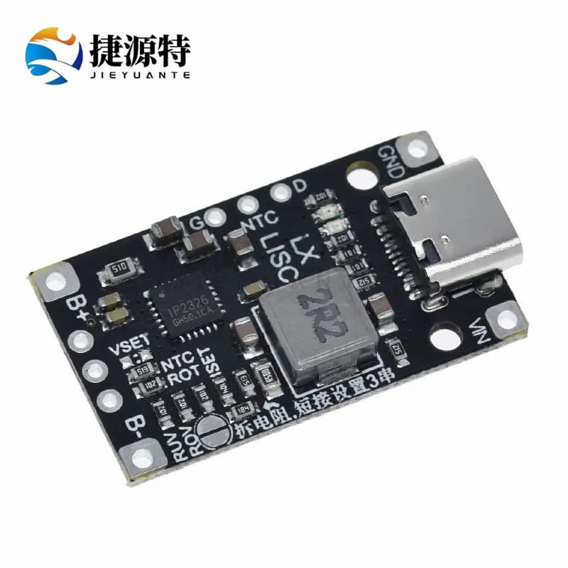 3.7V Lithium Battery 5V Charge 2S 3S Polymer/Lithium Battery Boost Charge Module QC Fast Charging 15W High Power