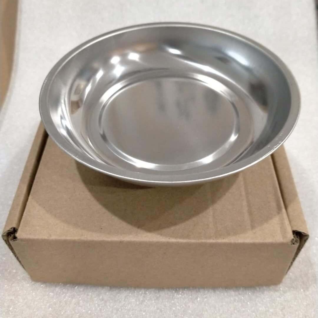 4-inch Round Magnetic Bowl, Specifications 108*30mm, Kraft Paper Box Packaging, Stainless Steel Tool Suction Cup, Magnetic Multi-functional