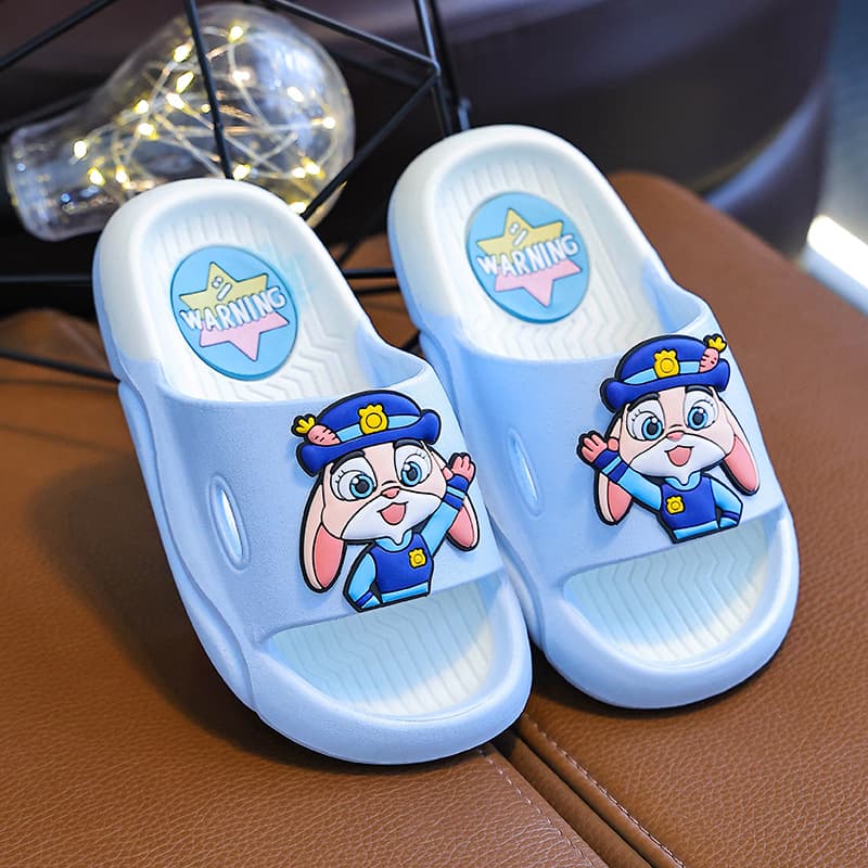 Animal Town Slippers Indoor Non-Slip Girls Soft Sole Summer Home Boys and Girls Cartoon Children Slippers Summer