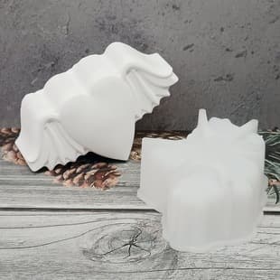 Z0232 Angel Wing Heart Soap Mold Decorative Cement Plaster Mold DIY Silicone Mold