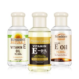 Pretty Cowry Plant Vitamin E Day and Night Essential Oil Facial Body Skin Care Smooth Skin Reduce Dryness and Wrinkles