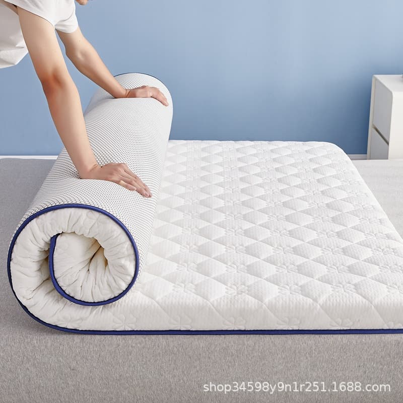 Thickened Latex Pressure-Resistant Foam Mattress for Home Tatami Mat, Student Dormitory Bed Mat, Base for Rental Homes
