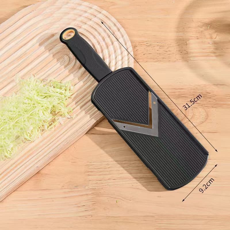 Cabbage Shredder for Green Cabbage, Red Cabbage, and Round Cabbage – Ultra-Fine Slicing and Shredding Tool for Salads