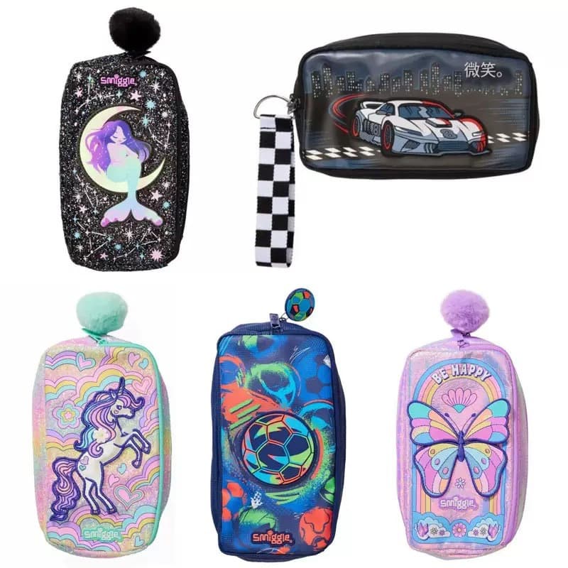 New 2026 Children's Stationery Set Large Capacity Learning Supplies Cute Cartoon Pencil Case Student Tool Gift