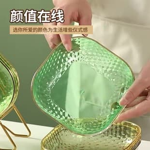 Nordic Light Luxury Snack Bowl, Home Use, Candy, Dried Fruit, Dessert, Snack, Bone Dish, Living Room Fruit Bowl, Light Luxury Style