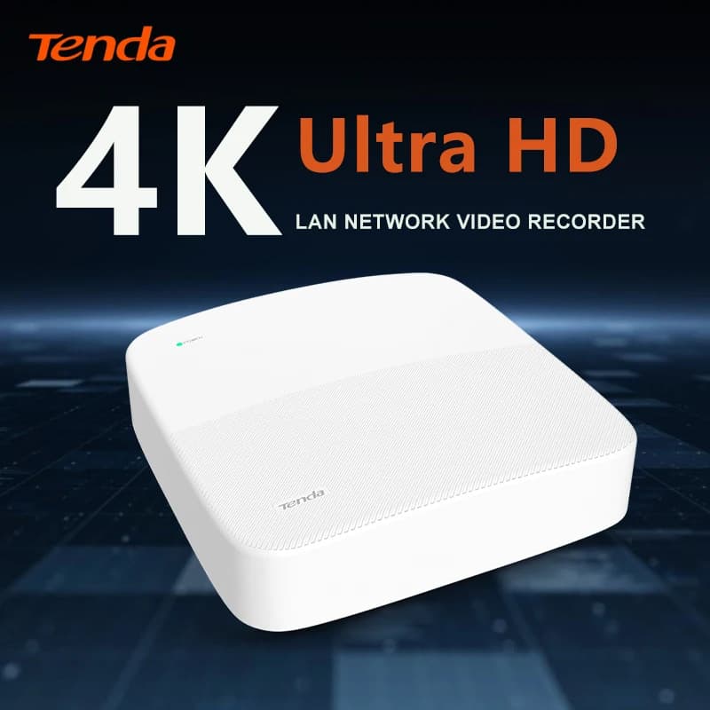 Tenda 16CH 8CH Network Video Recorder Security Camera