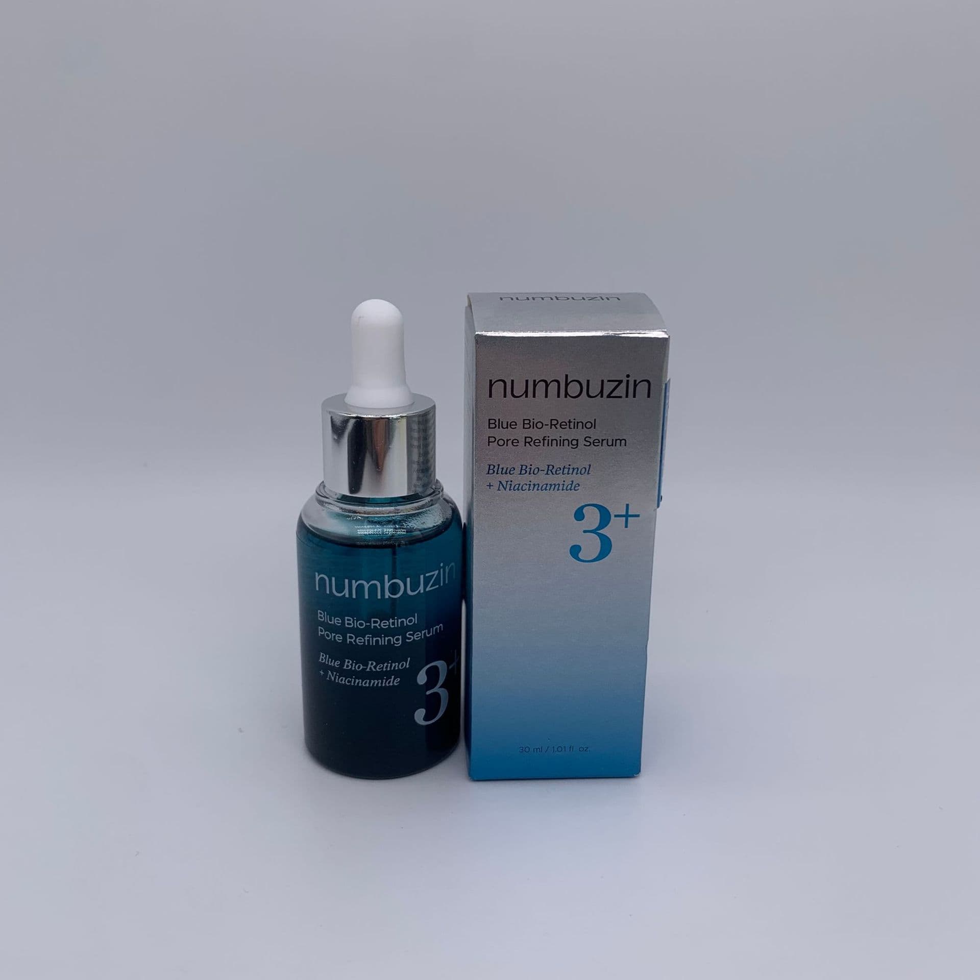 Numbuzin No. 3 Blue Bottle Retinol Essence Niacinamide Fine Pore Firming Repair Improves Roughness Essence