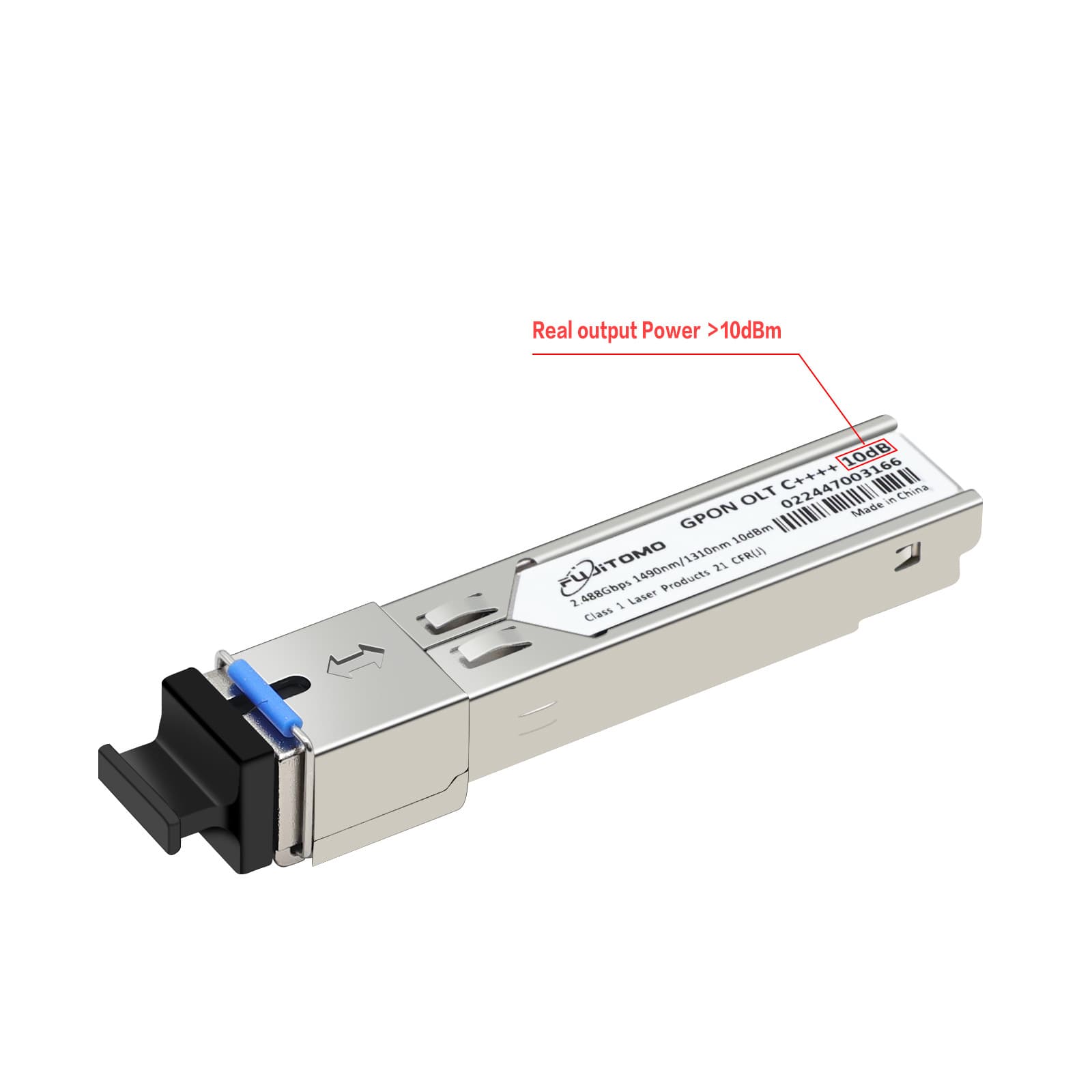 GPON OLT Optical Module 10DB PON Optical Module Fully Compatible with Huawei, ZTE, and Major Manufacturers SFP
