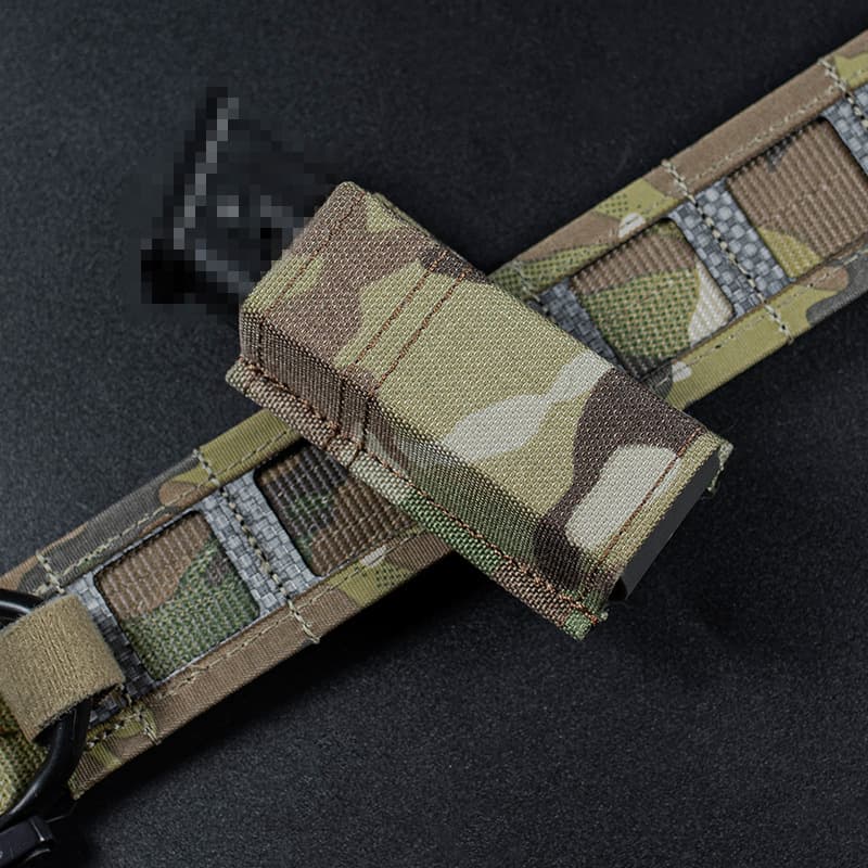 Tactical Single Multi-Function Attachment Gear Pouch FAST Multi-Angle Single 9MM Camo Magazine Utility Pouch