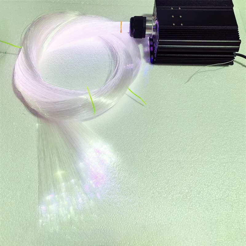 Factory direct sales of RGBW breathing and flashing car starry sky ceiling fiber optic kit starry sky ceiling meteor integrated machine