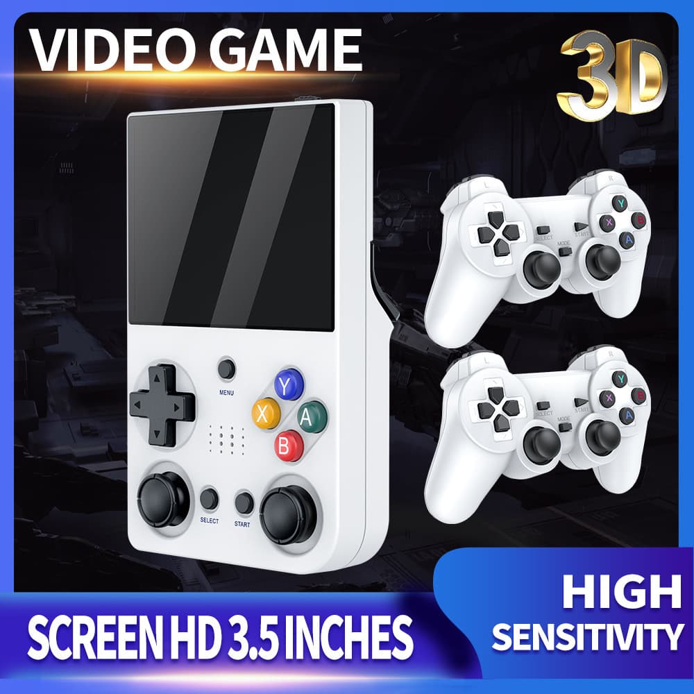 M21 handheld 3.5-inch high-definition PS1 game console can be connected to a TV and supports double play