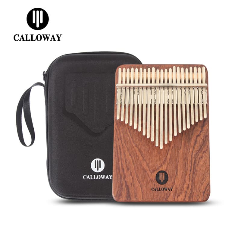 Calloway 17-Tone Thumb Piano 21-Tone Single Board Finger Piano Kalimba Musical Instrument by CALIMBA Brand