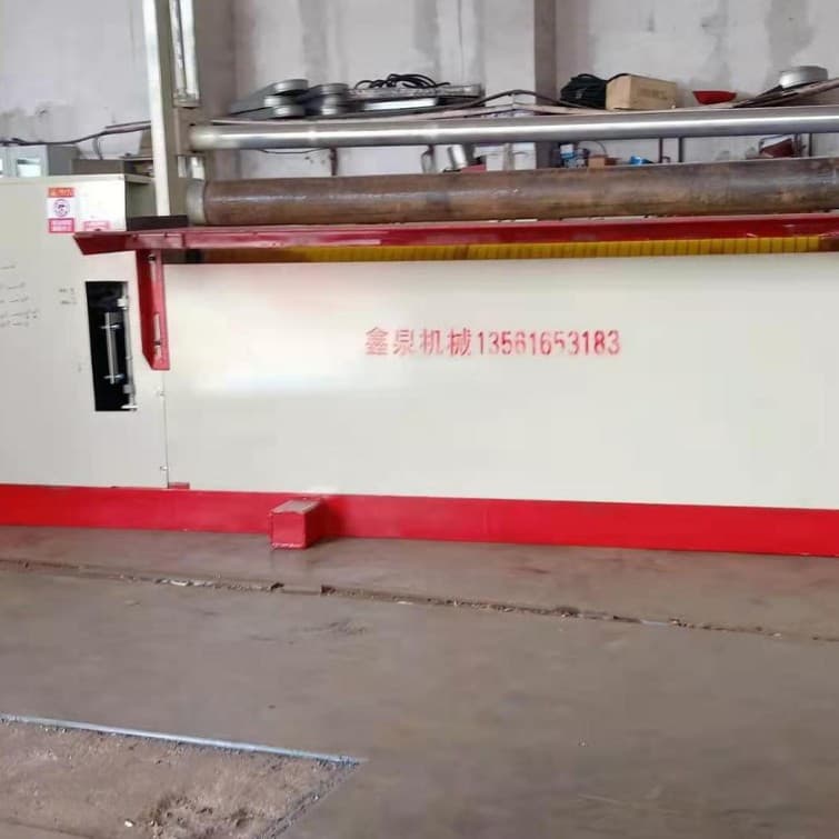 Custom two-roller plate bending machine rubber roller, high efficiency, one-step forming, no straight edge, can roll aluminum and stainless steel