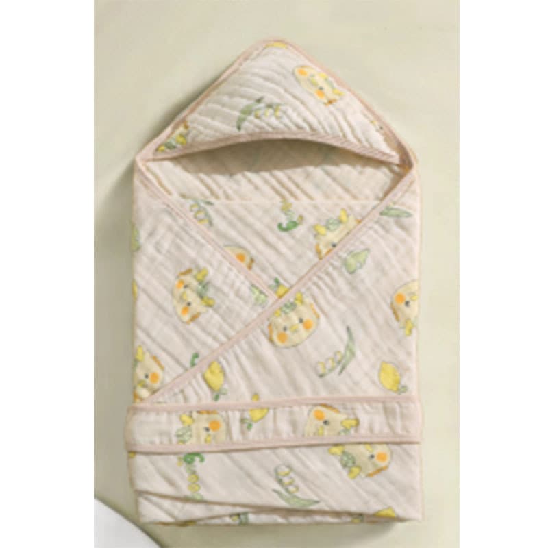 100% Cotton Class A Gauze Swaddle Blanket for Newborns, Anti-Startle Wrap, Thin Spring/Summer Style, Soft
