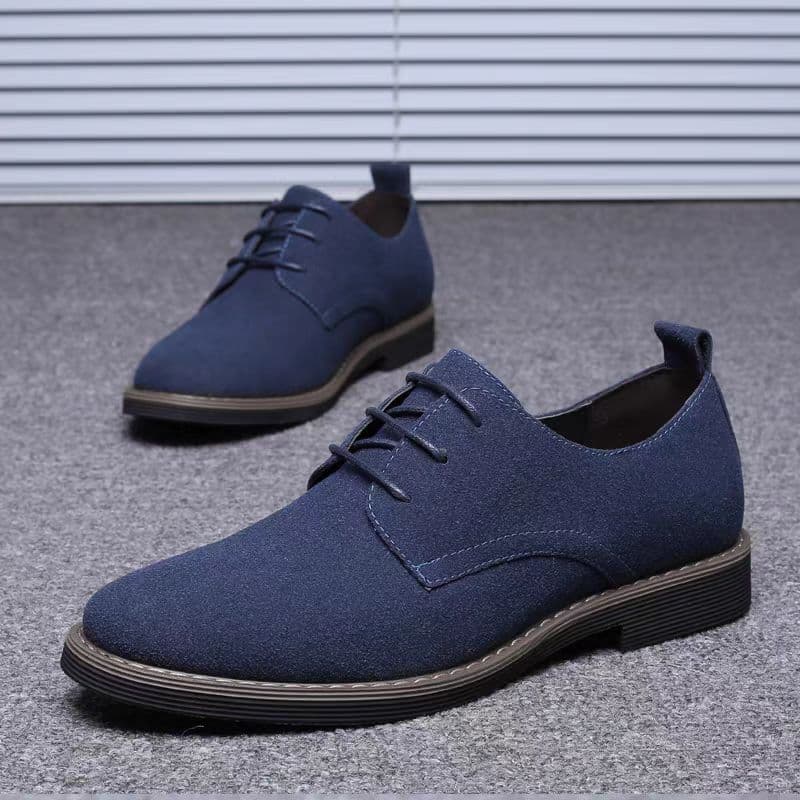 4006 Men's Formal Business Casual Leather Shoes, Cross-border Exclusive, Classic Round Design, Packaged in Bag