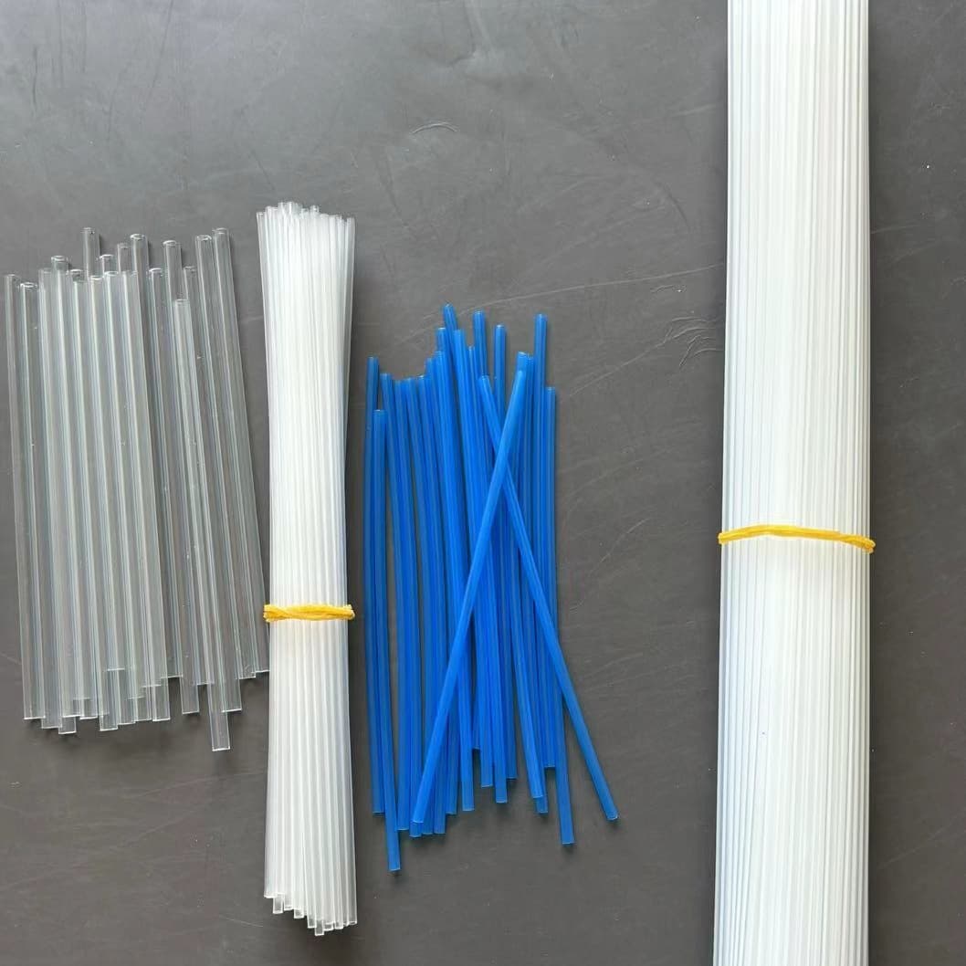 Ningbo factory direct sales plastic tube core pp tube plastic lollipop tube gift tube protective sleeve size available