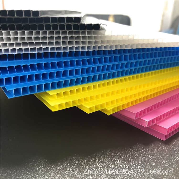 Huizhou manufacturer produces plastic hollow sheets, 2mm-7mm partitions, wholesale anti-static hollow boards