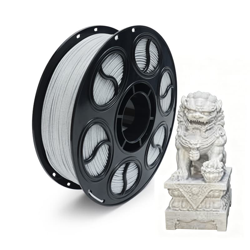 Source manufacturer 3D printing consumable PLA imitation marble pattern 1kg/1.75mm adapted to bamboo printer