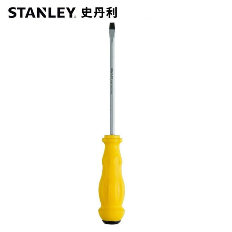 Stanley S-2 Flathead Screwdriver with Plastic Handle, Magnetic Size