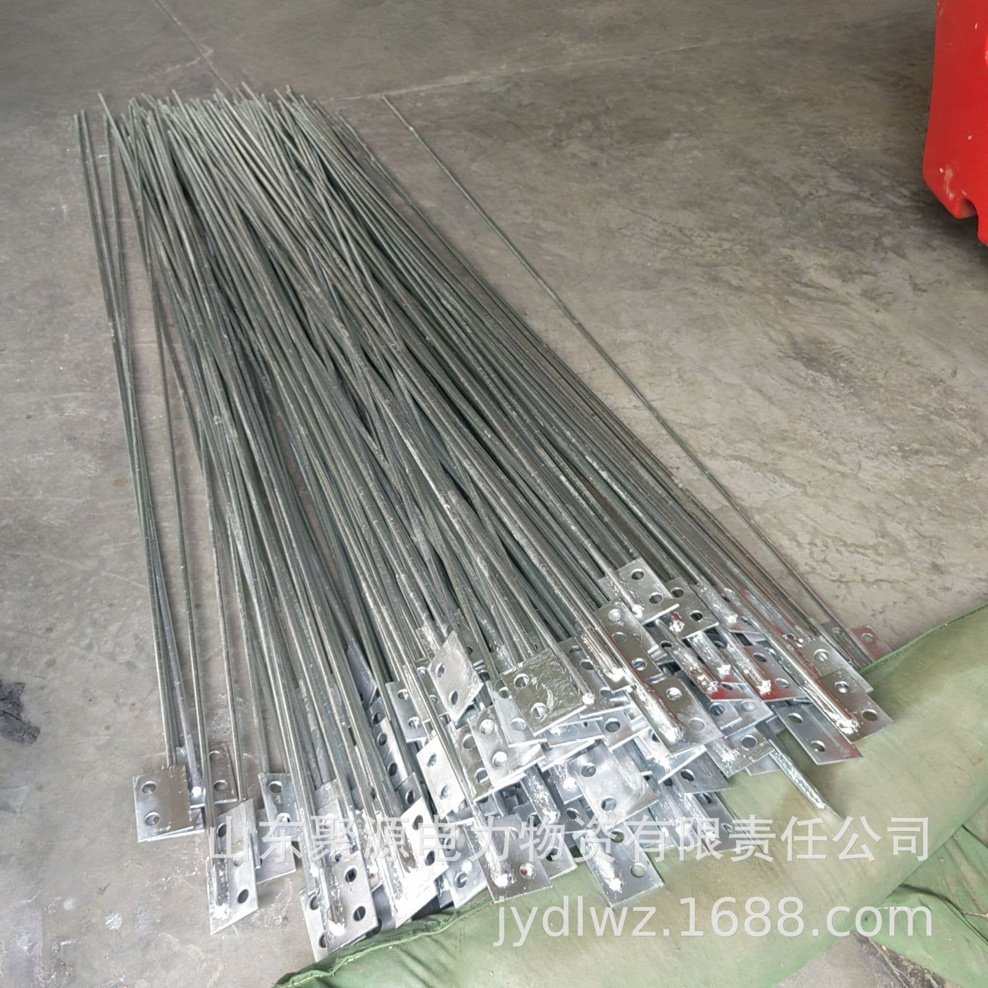 Lightning protection grounding down conductor, lightning down conductor, lightning rod, 12mm galvanized round steel grounding down conductor