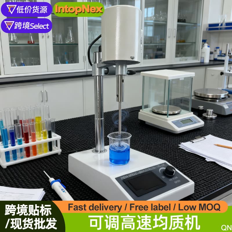 Adjustable High-Speed Homogenizer Digital Display Laboratory High-Speed Homogenizing Emulsifier Blender Chemical Disperser