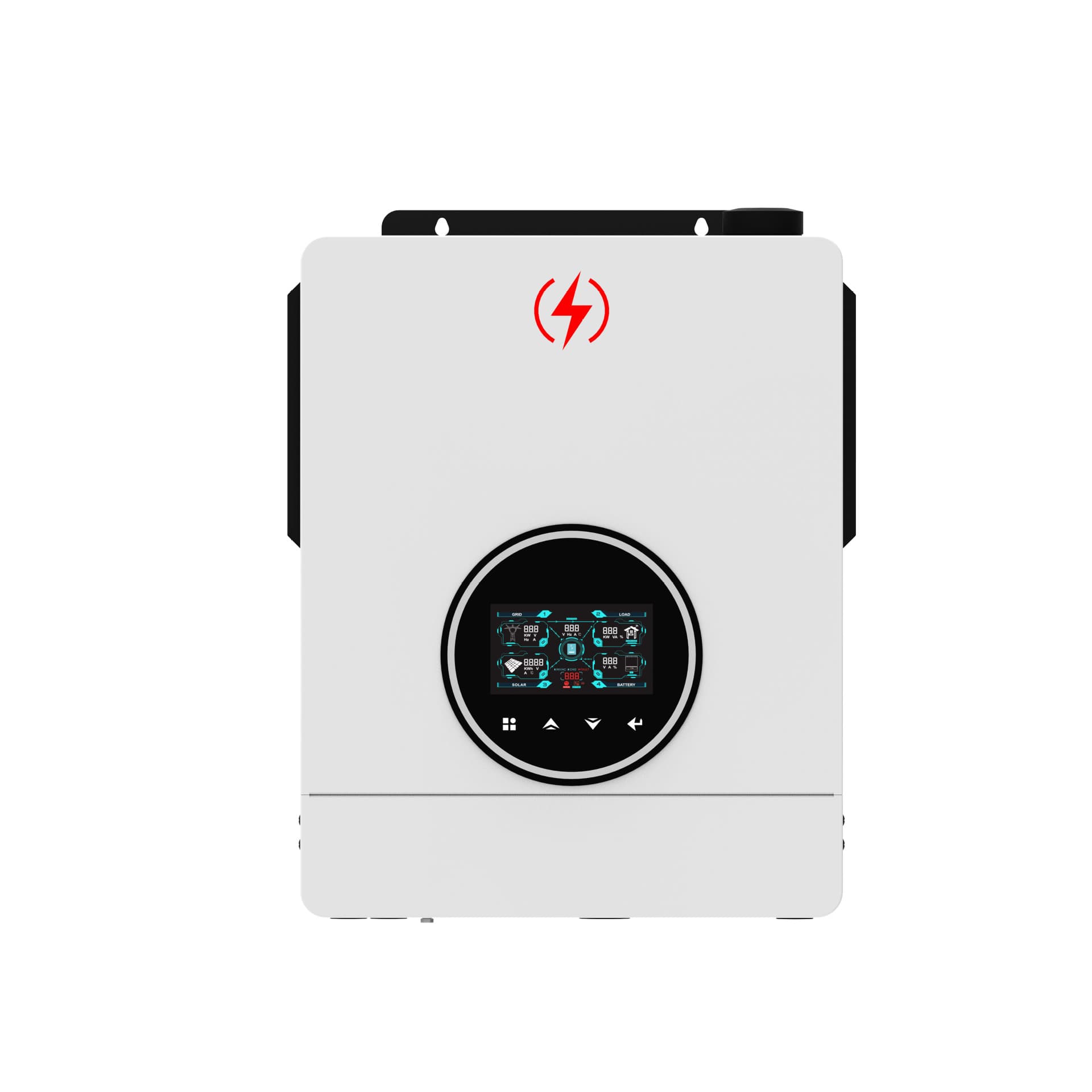 12KW Parallel Solar Inverter Built-in WiFi MPPT 18A*2 Supports 6 Units Parallel Off-Grid/Grid-Tied PV Inverter