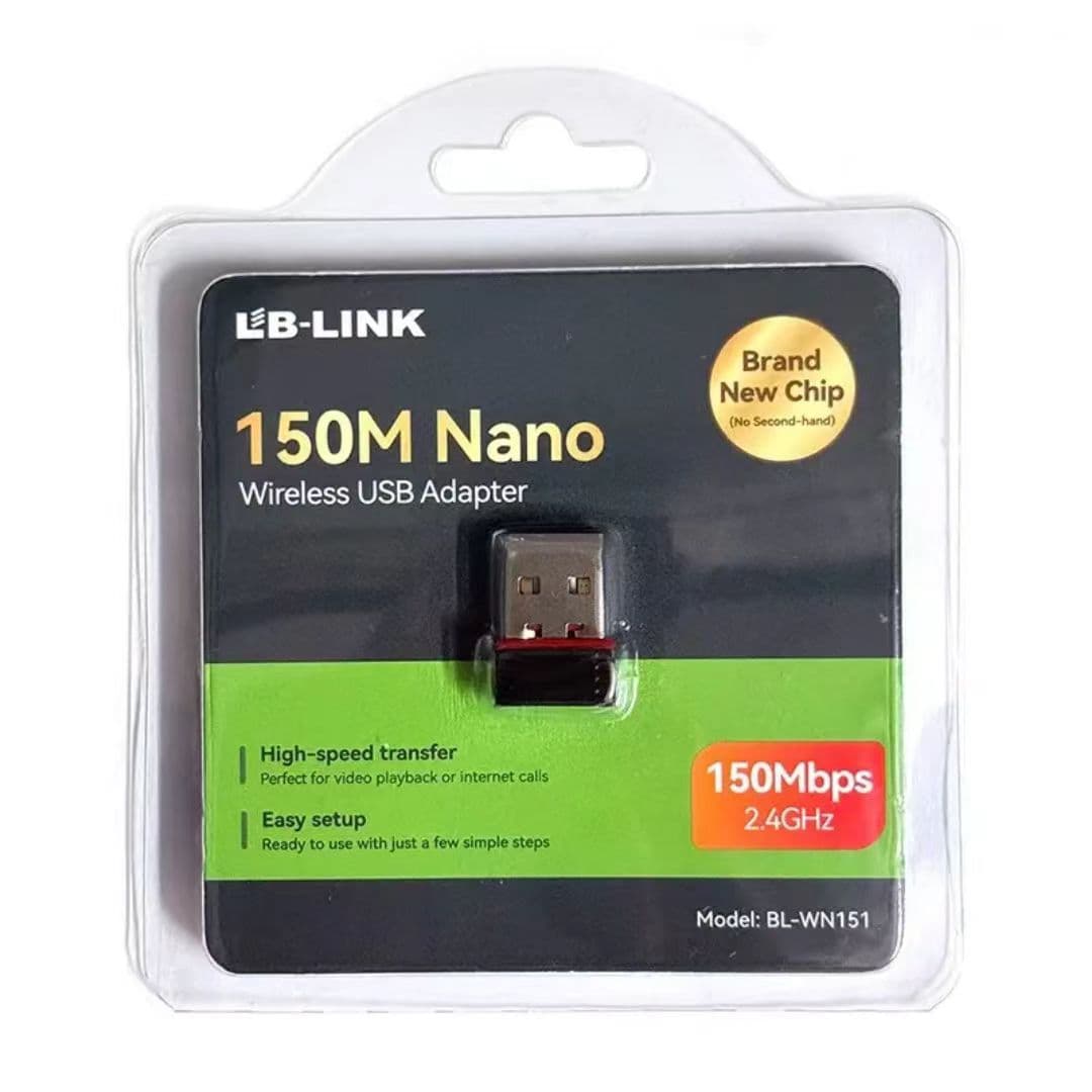 LB-link BL-WN151 Wireless Network Card 150mbps USB Mini Network Card, Driver-Free