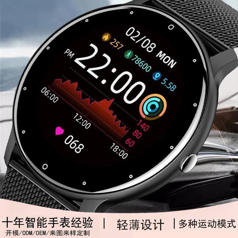 Cross-border Full Touchscreen Z68 Smart Watch for Men and Women, Fitness Sports Watch Compatible with Xiaomi and Huawei Phones