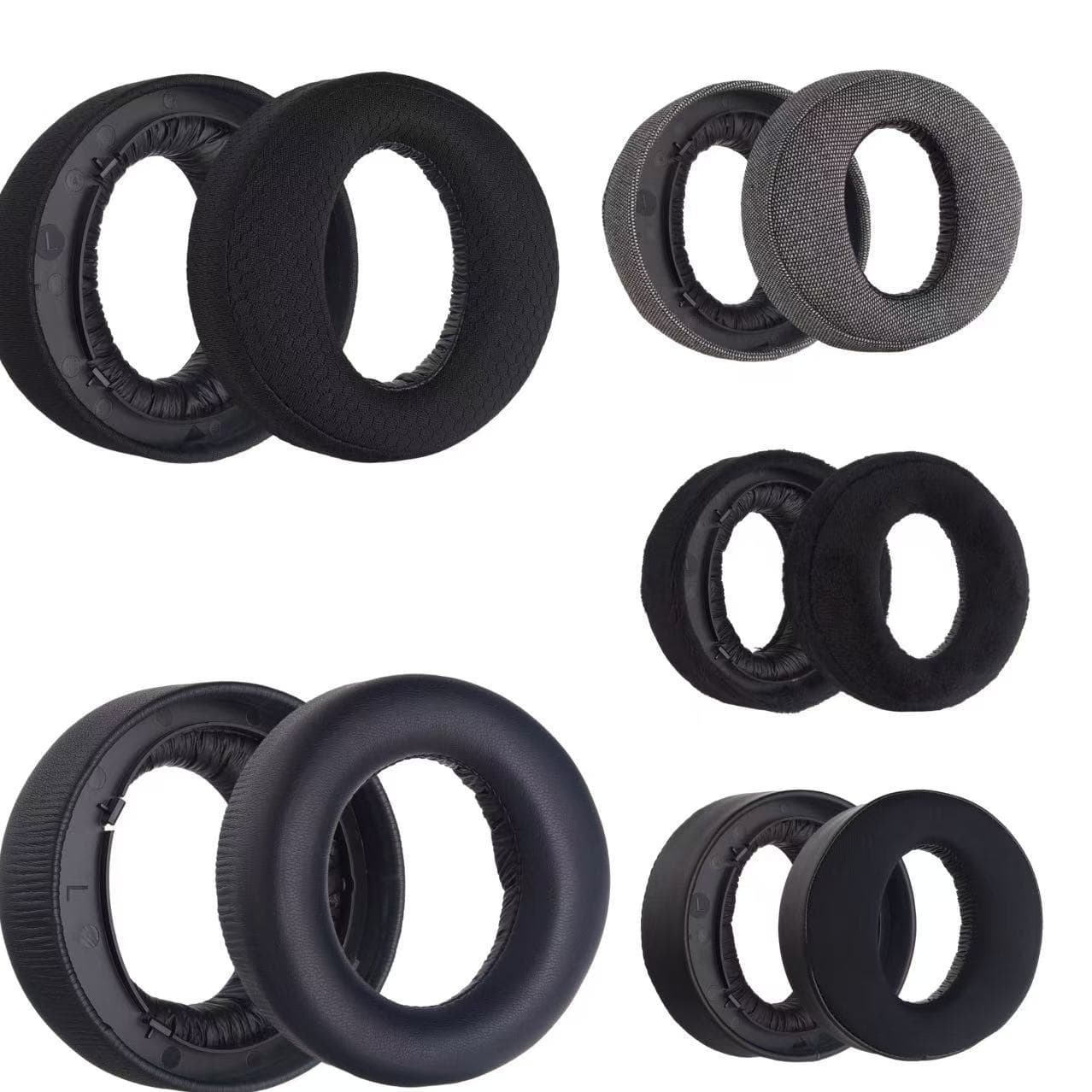 Replacement Ear Pads for Sony PS5 PULSE 3D Headset - Sponge Cushions, Headphone Accessories