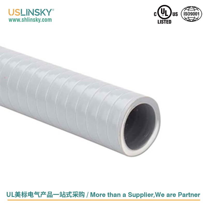 USLINSKY High-Quality American Standard PVC Conduit, Plastic Hose Multiple Specifications UL1660 Certified