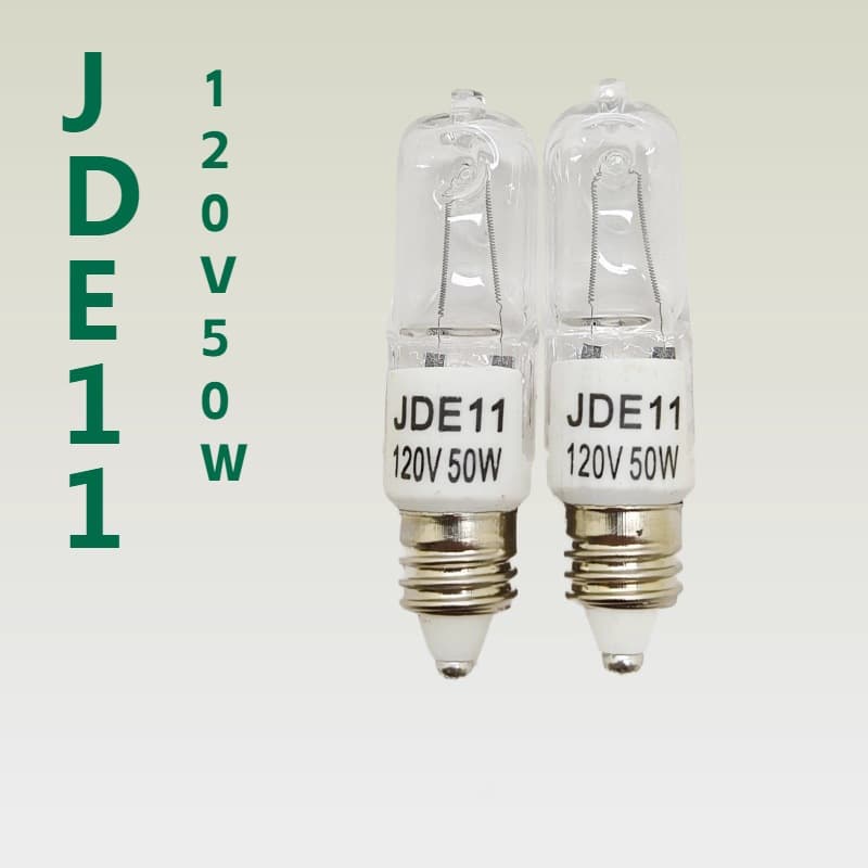 Supply of JDE11-120V-50W Halogen Lamps, Ceiling Lights, Downlights, Track Lights, Display Case Lights, Spotlights