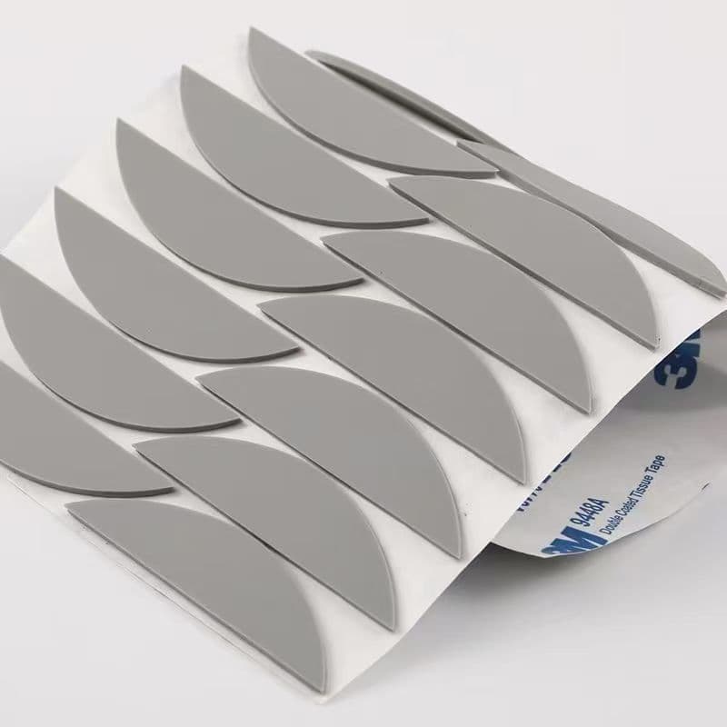 Factory Direct Silicone Anti-Slip Pads for Sofa, Bathroom, Tables, Chairs, and Tea Tables, Practical Anti-Shock and Anti-Slip Mats