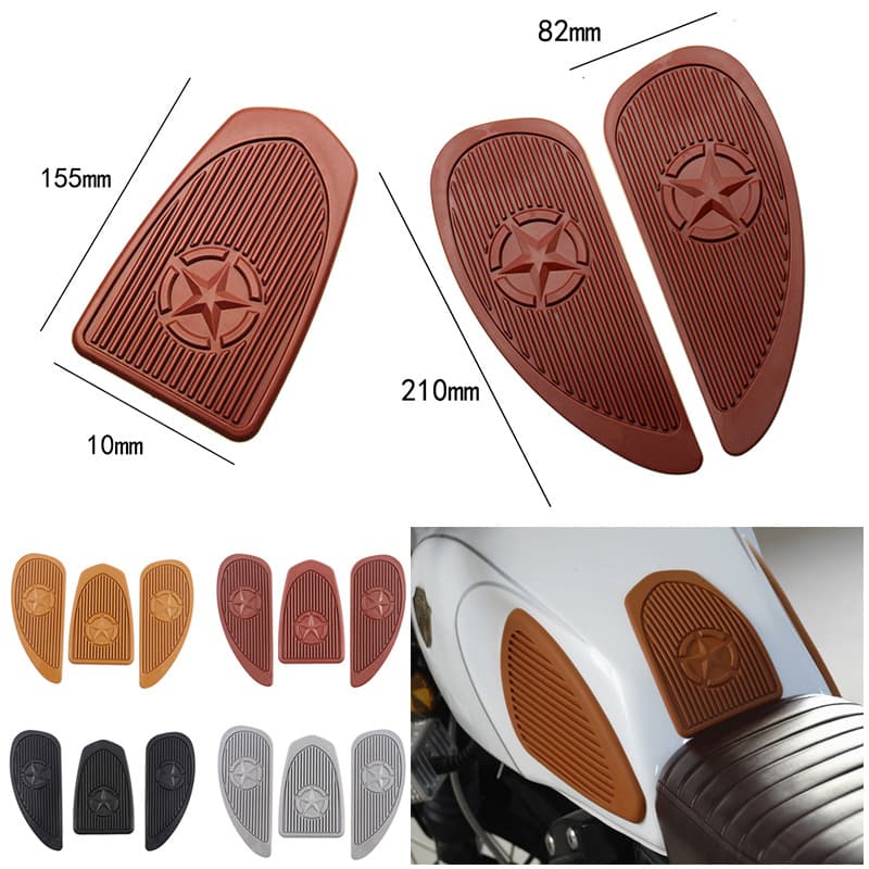 Suitable for retro motorcycle accessories Harley cruise Prince car fuel tank side stickers fuel tank stickers fish bone stickers personalized stickers