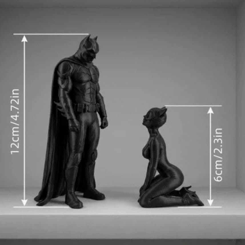 Batman 3 Cross-Border Gotham Classic Debut! 3D Printed Catwoman Figurine Decoration