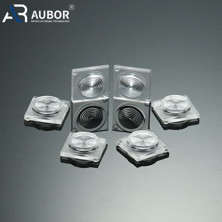 Silicone optical lens for laser processing, collimation and focusing of high-energy laser beams, stable radiation-resistant performance