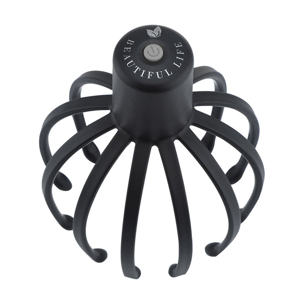 Amazon's electric rechargeable octopus head massager, multi-claw head massager, is a top-selling cross-border e-commerce product.