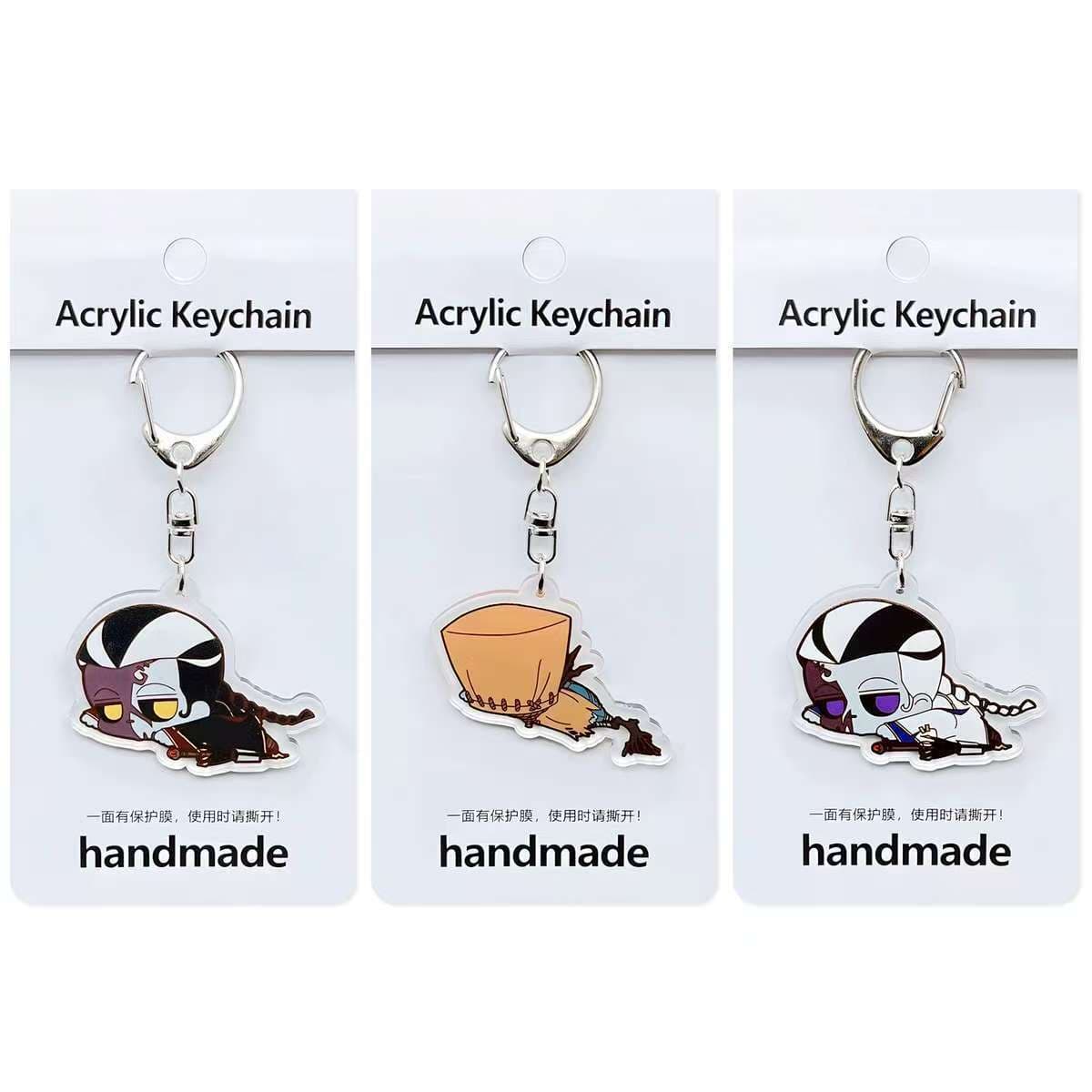 Identity V Cute Acrylic Keychain Crybaby Ghost Umbrella Pendant Bag Joseph Pendant