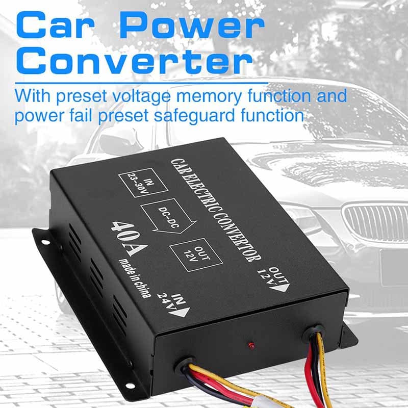 Wholesale 15A/20A/30A/45A/60A 24V DC Power Step-Down Module, Automotive Buck Converter