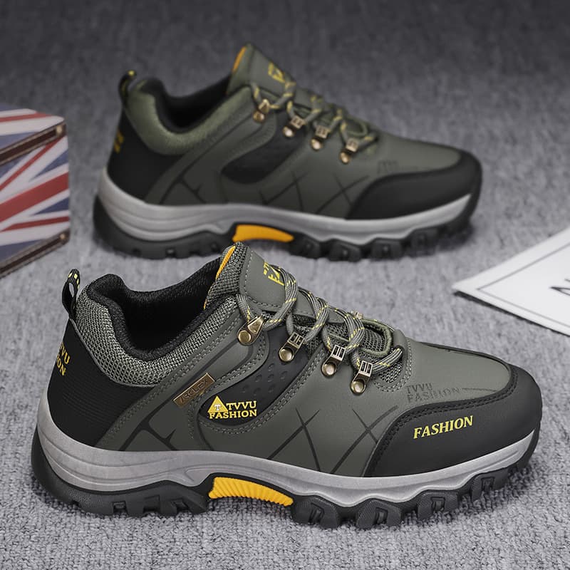 2025 Spring New Men's Sports Shoes Waterproof Anti-Slip Work Shoes Hiking Shoes Durable Work Shoes