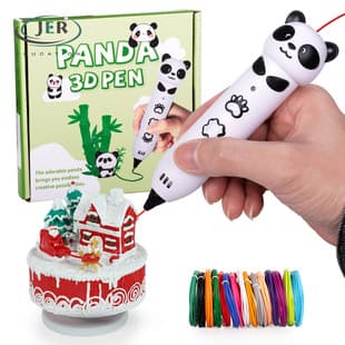 Factory Custom Kids 3D Printing Pen, Educational Toy for Primary School Students, Panda Design, Birthday Gift for Children