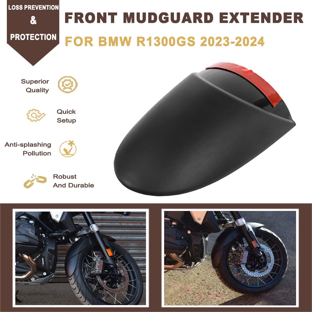 For BMW R1300GS 23-24 Modified Front Mudguard Extension Front Fender Extension Accessories
